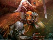 The Witcher - Bestia and Geralt